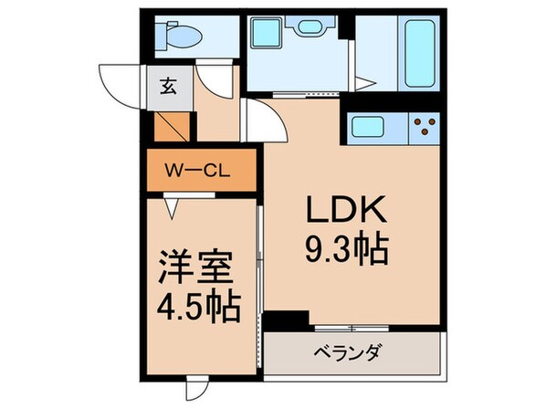 D-ROOM FIRST 大善寺駅前の物件間取画像